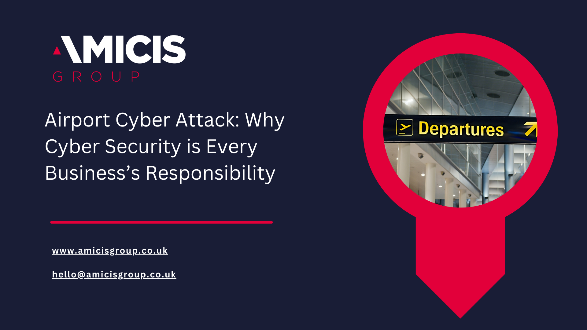 Airport cyber attack image