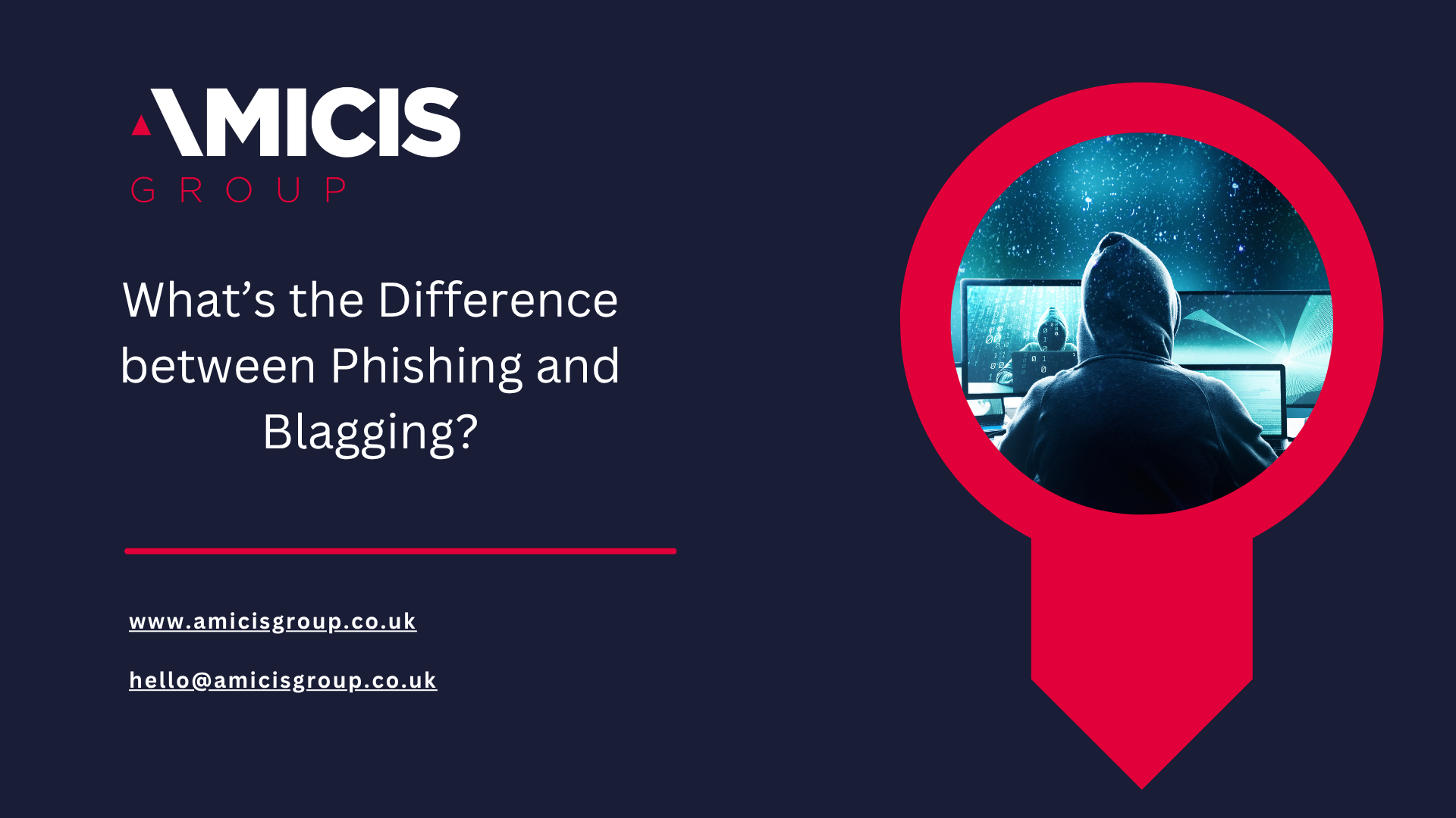 What's the difference between phishing and blagging image.