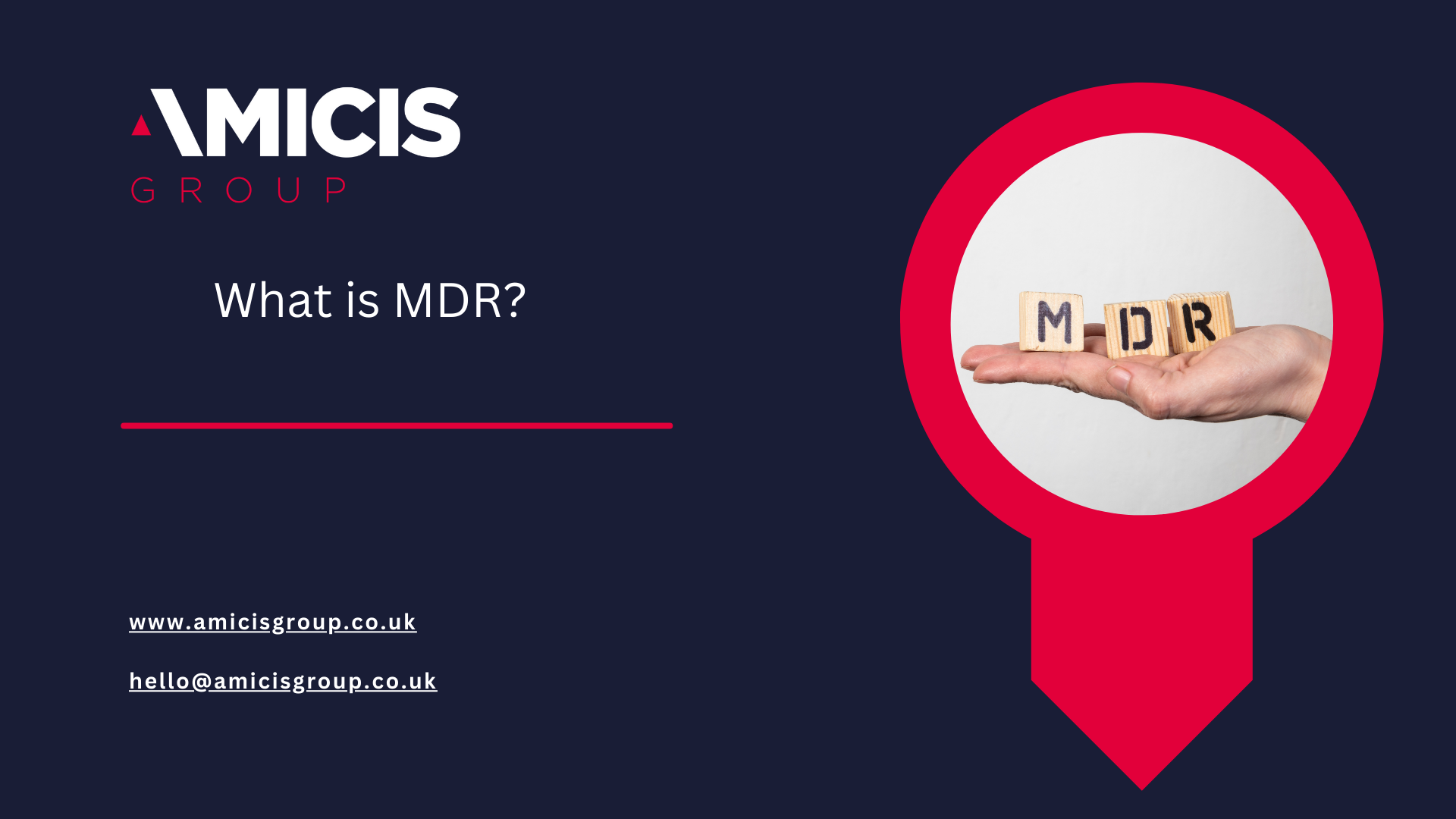 What is MDR Design