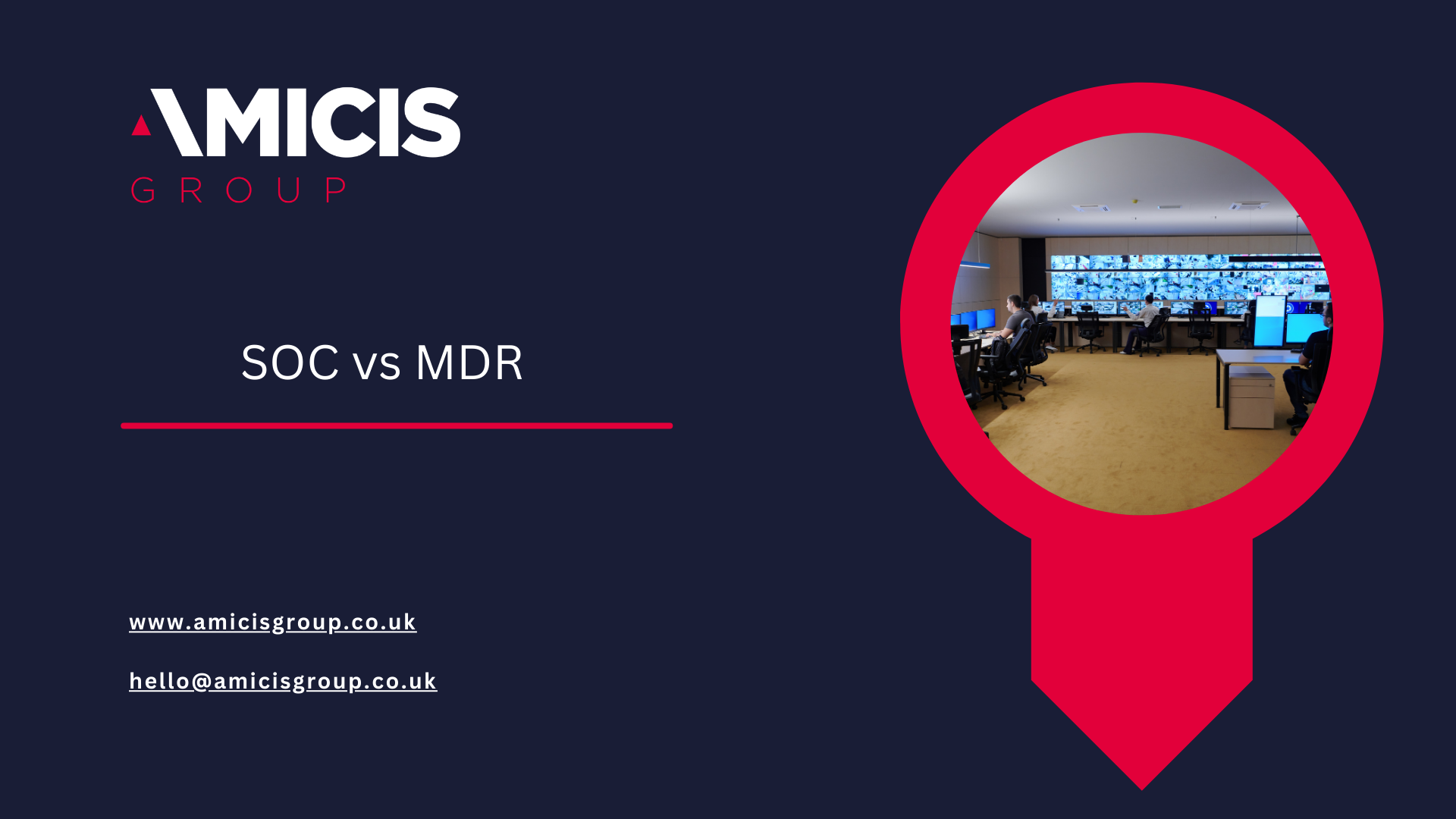 SOC vs MDR design