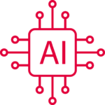 AI red icon